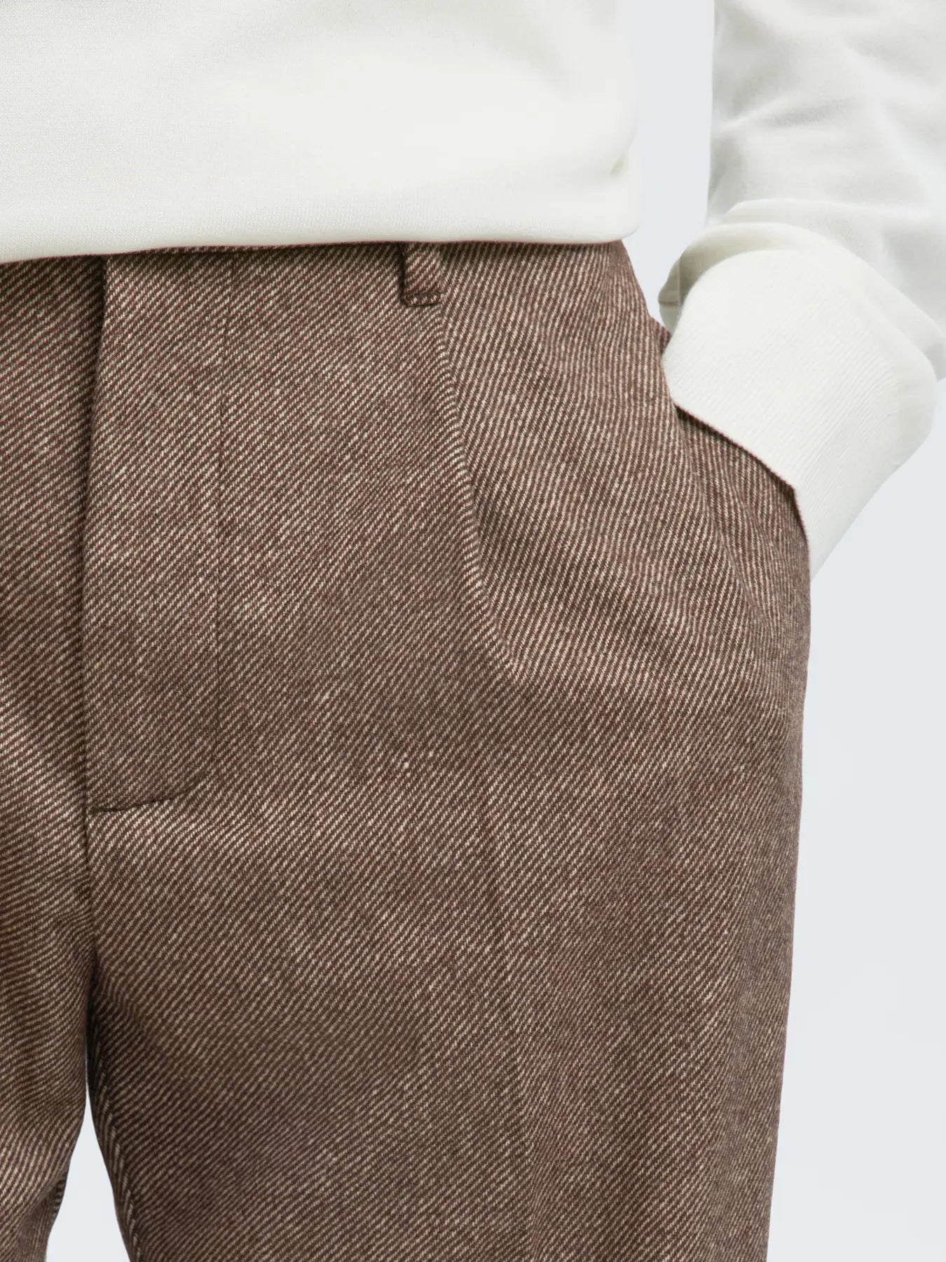 190 Regular Tapered Leroy Wool Blend Pants