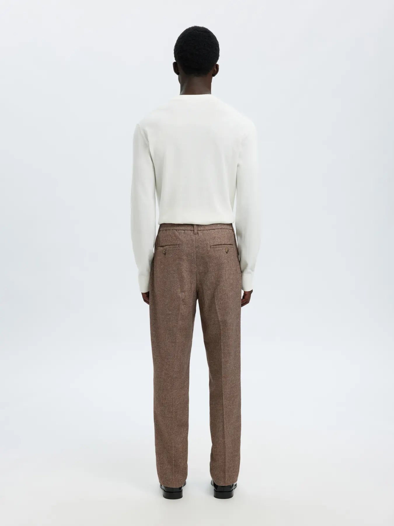 190 Regular Tapered Leroy Wool Blend Pants