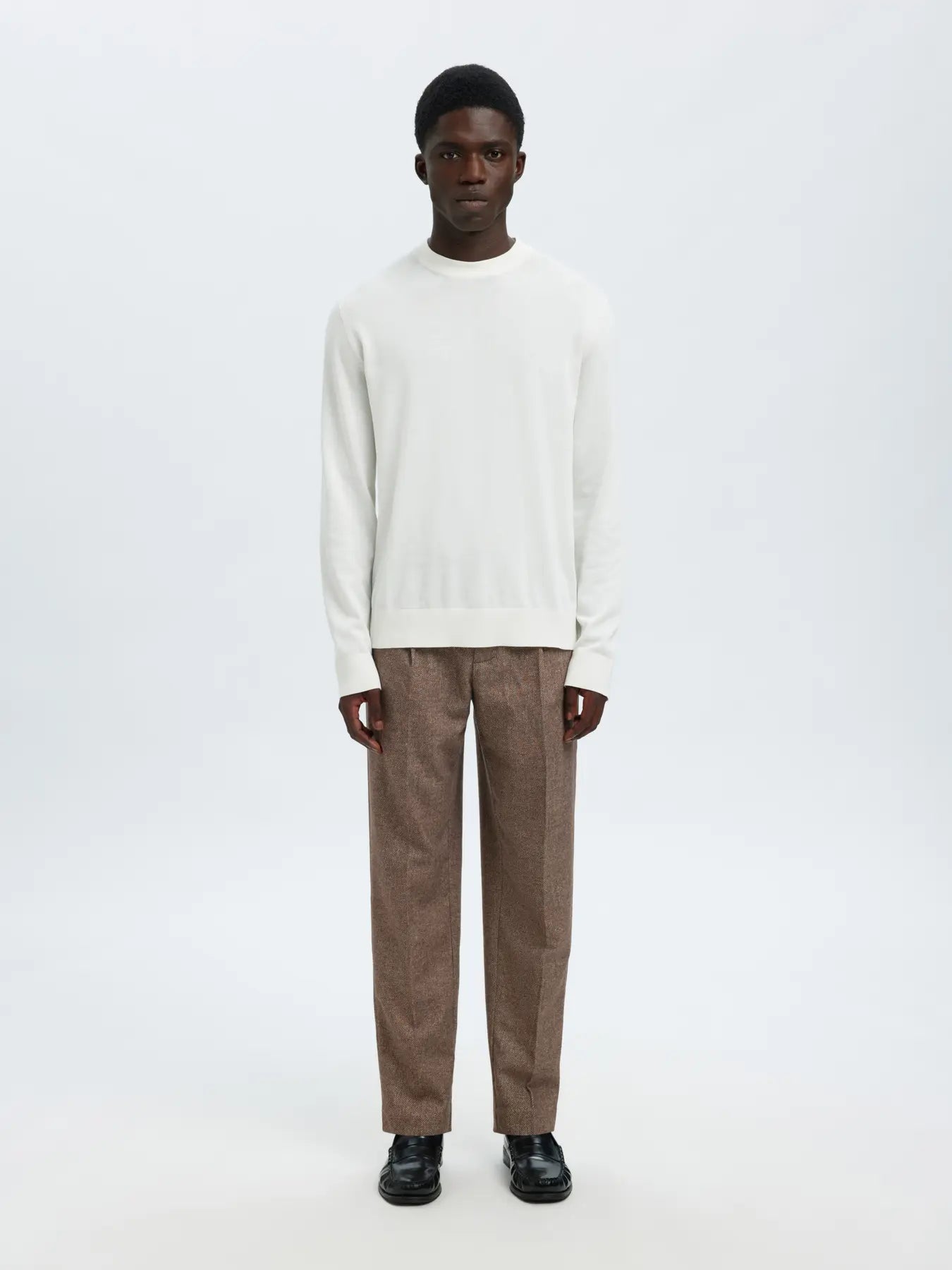 190 Regular Tapered Leroy Wool Blend Pants