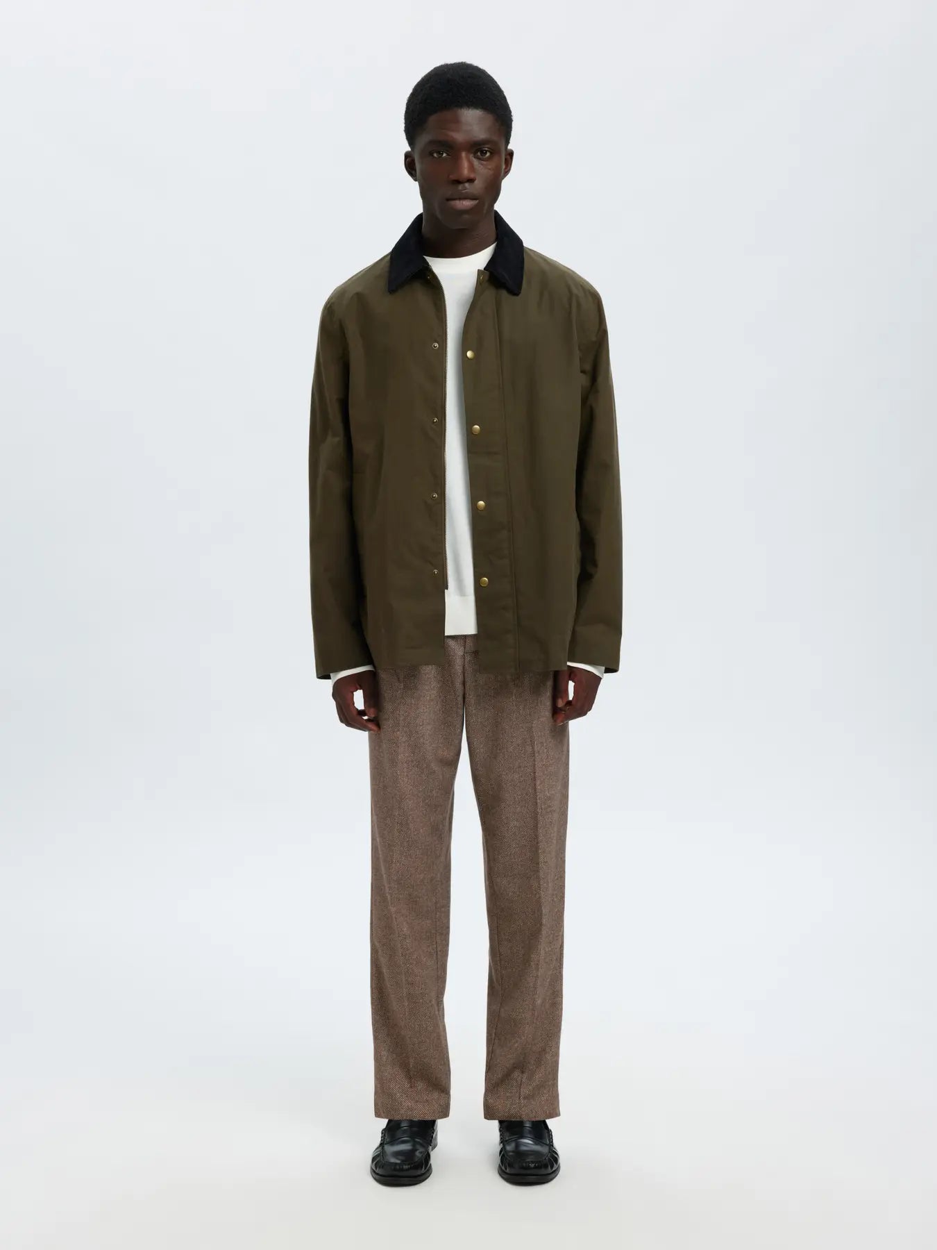 190 Regular Tapered Leroy Wool Blend Pants