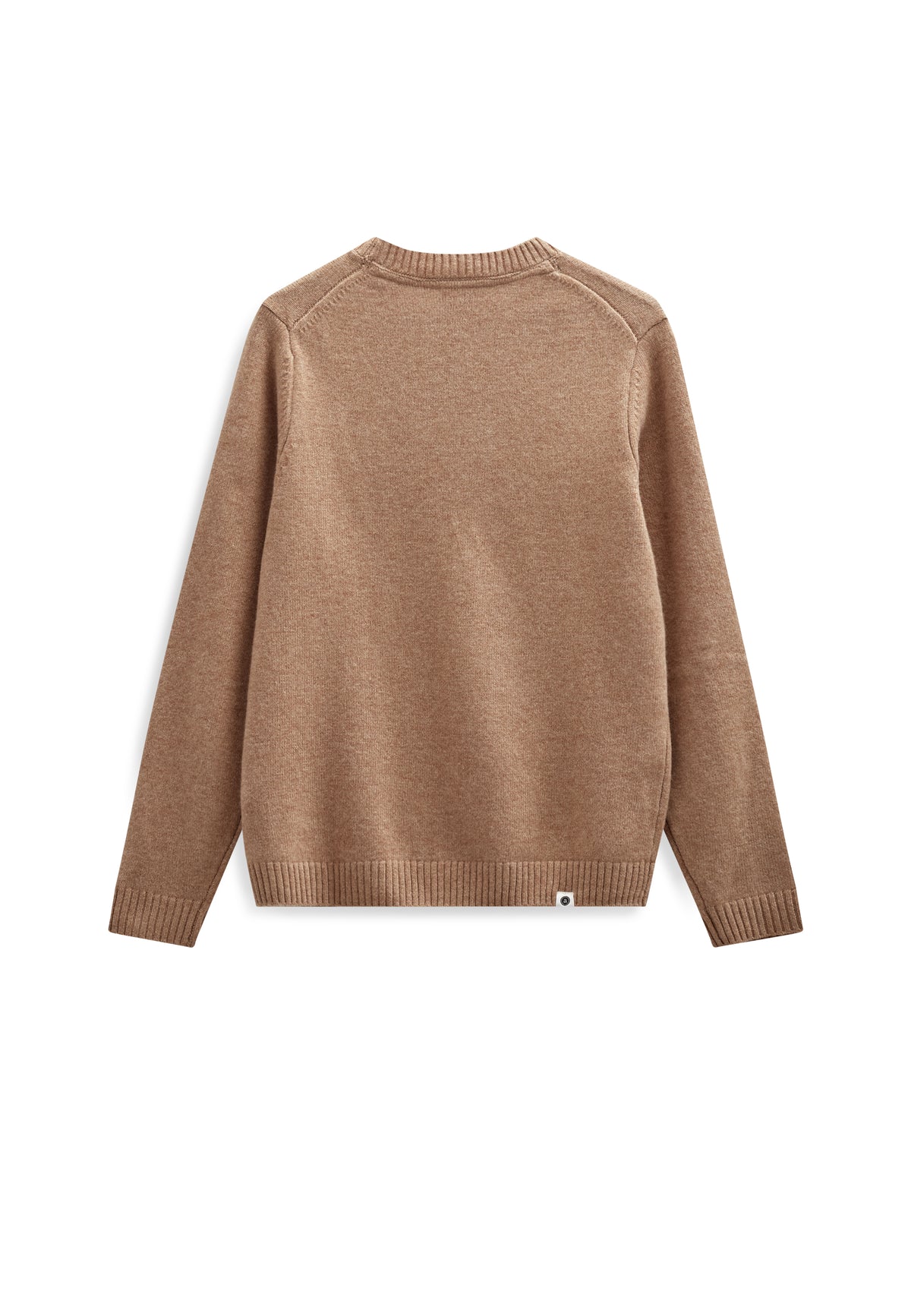 PETER MERINO WOOL KNIT, Ermine - Anerkjendt