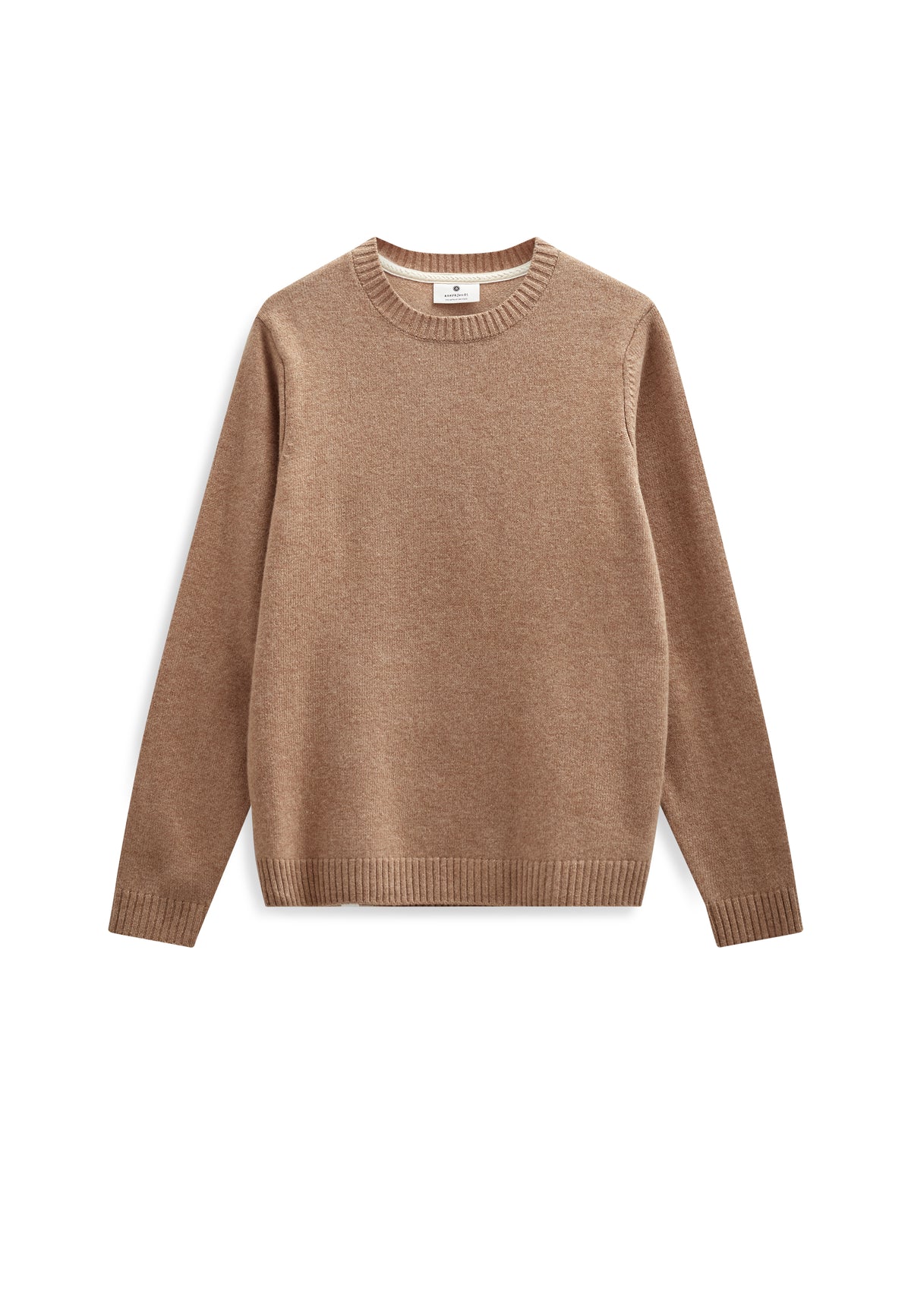 PETER MERINO WOOL KNIT, Ermine - Anerkjendt