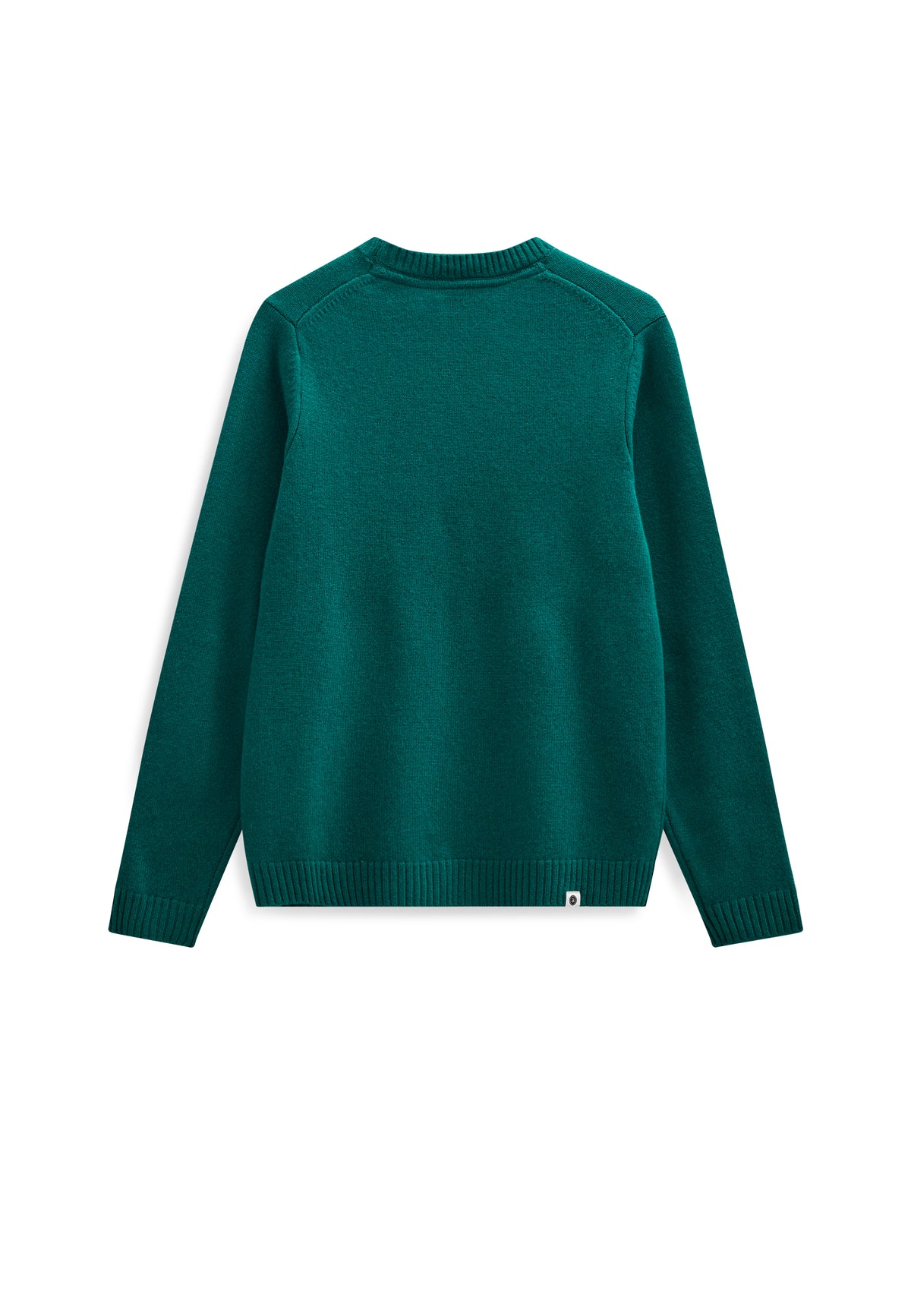 PETER MERINO WOOL KNIT, Hunter Green - Anerkjendt