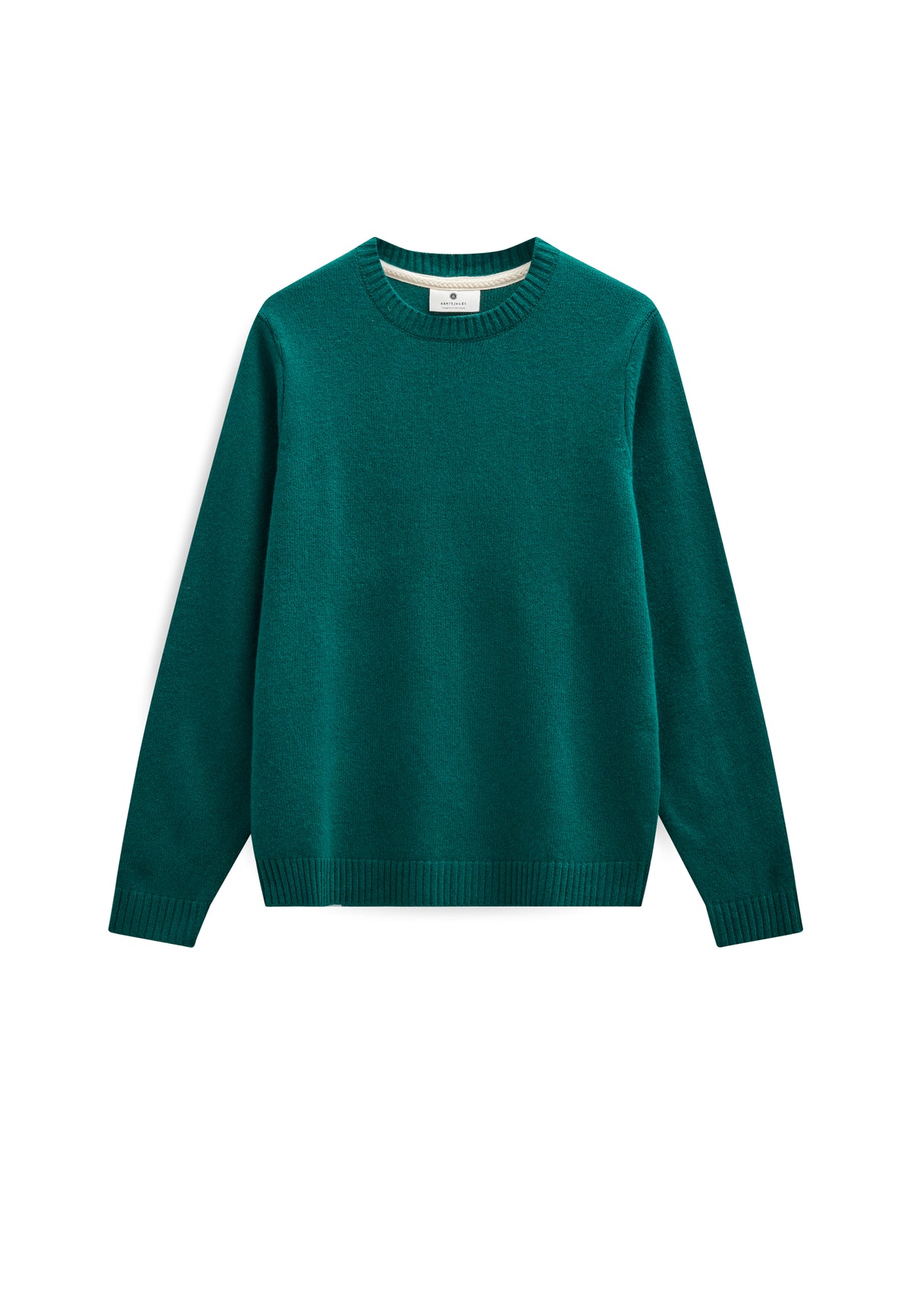 PETER MERINO WOOL KNIT, Hunter Green - Anerkjendt