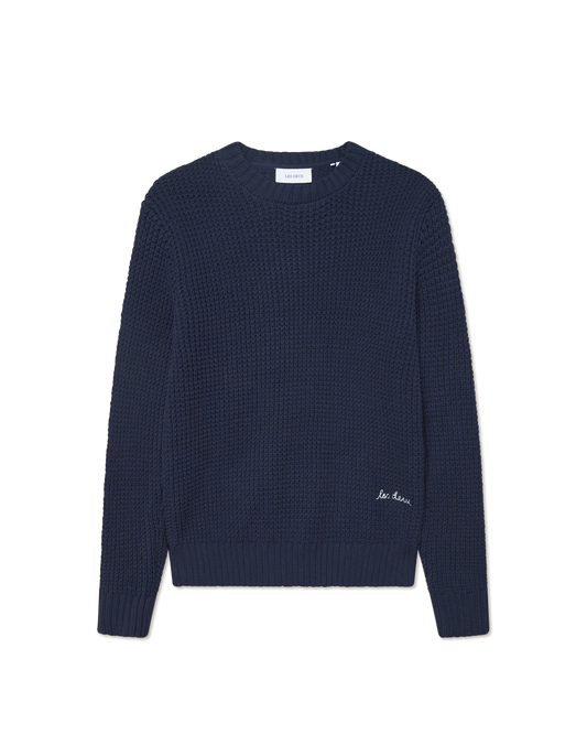 Alvin Waffle Crewneck Knit