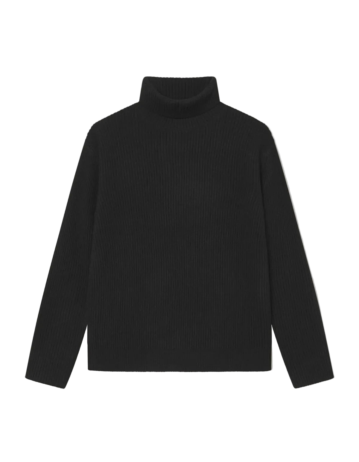 Eddie Wool Rib Rollneck Knit