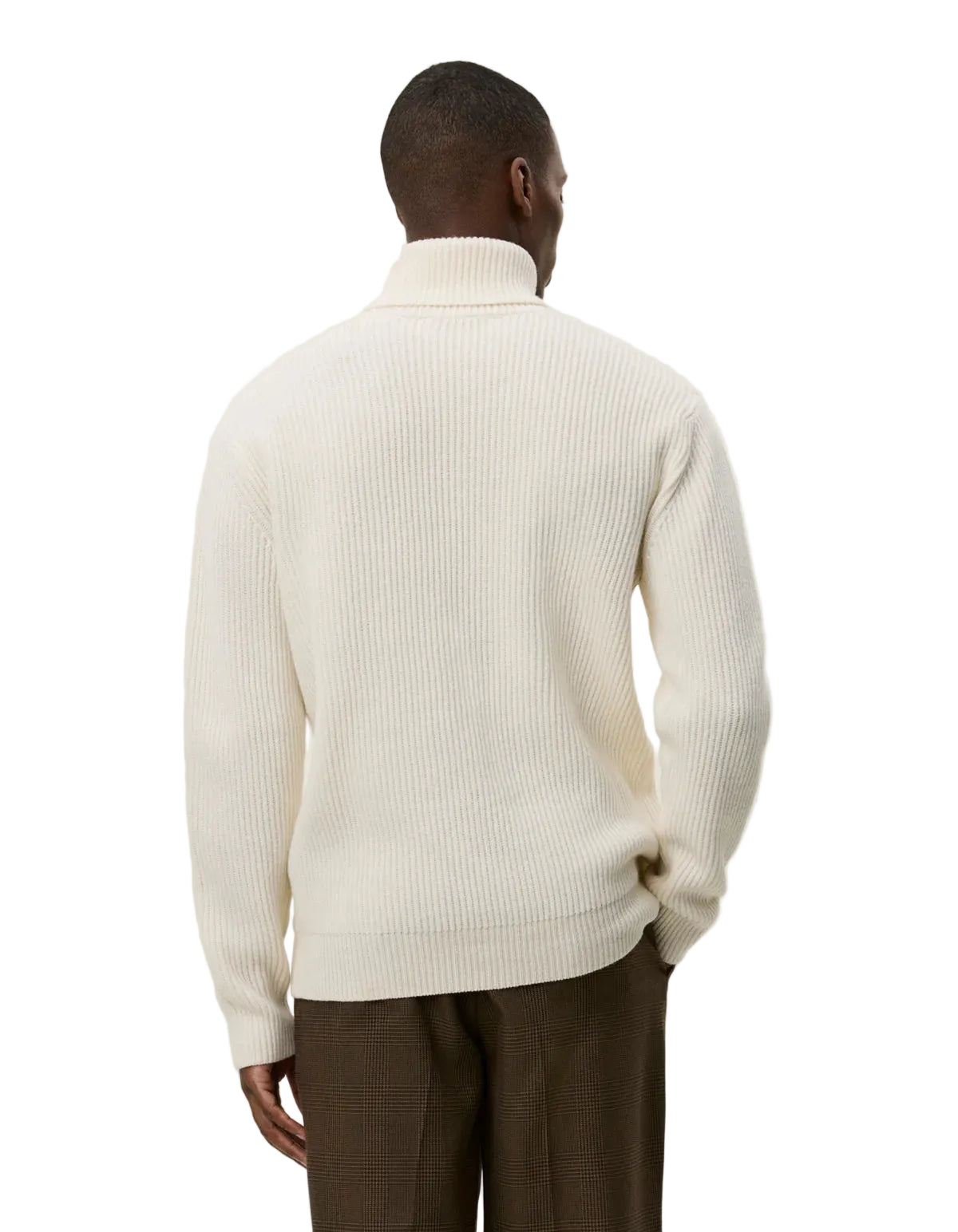 Eddie Wool Rib Rollneck Knit