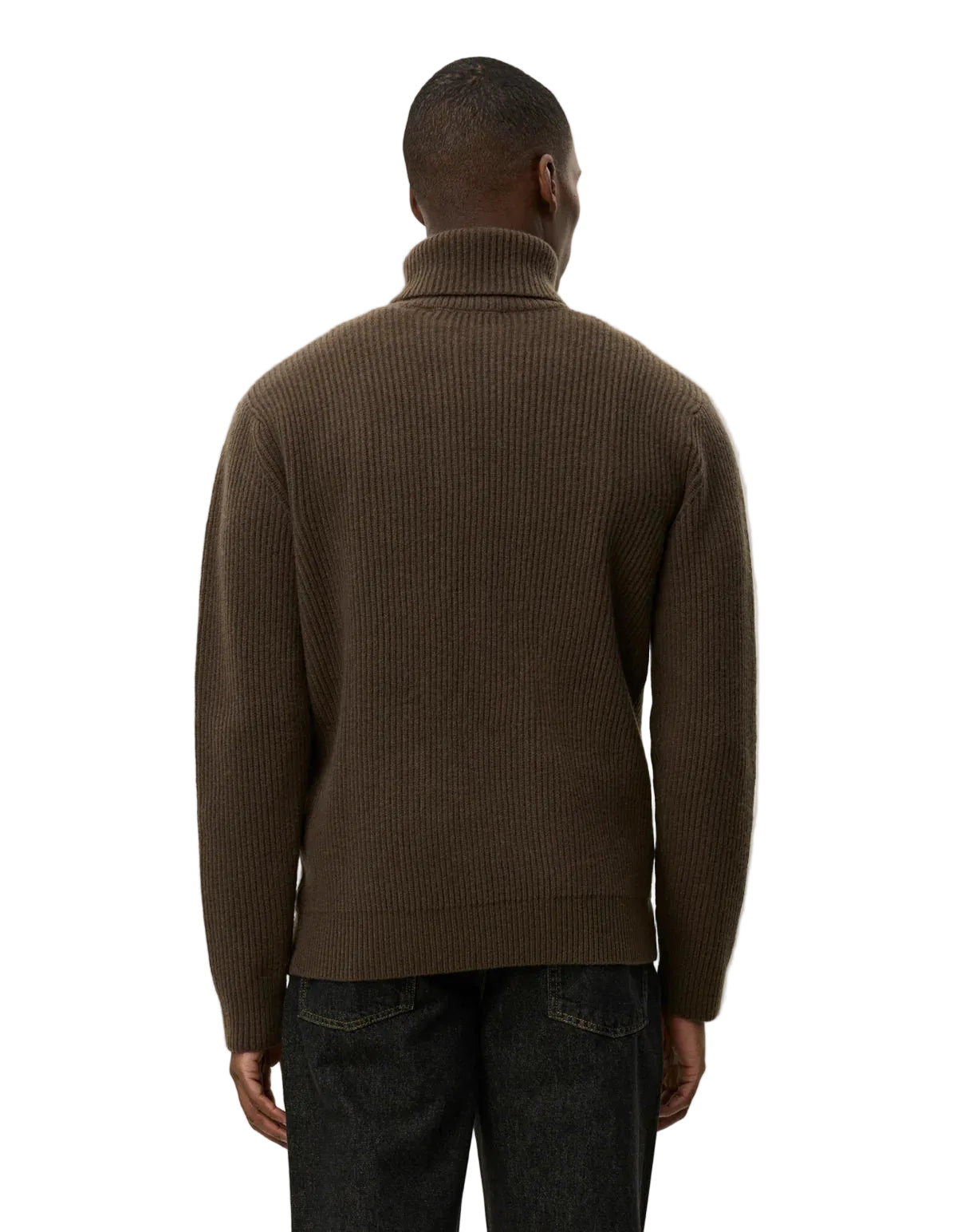 Eddie Wool Rib Rollneck Knit
