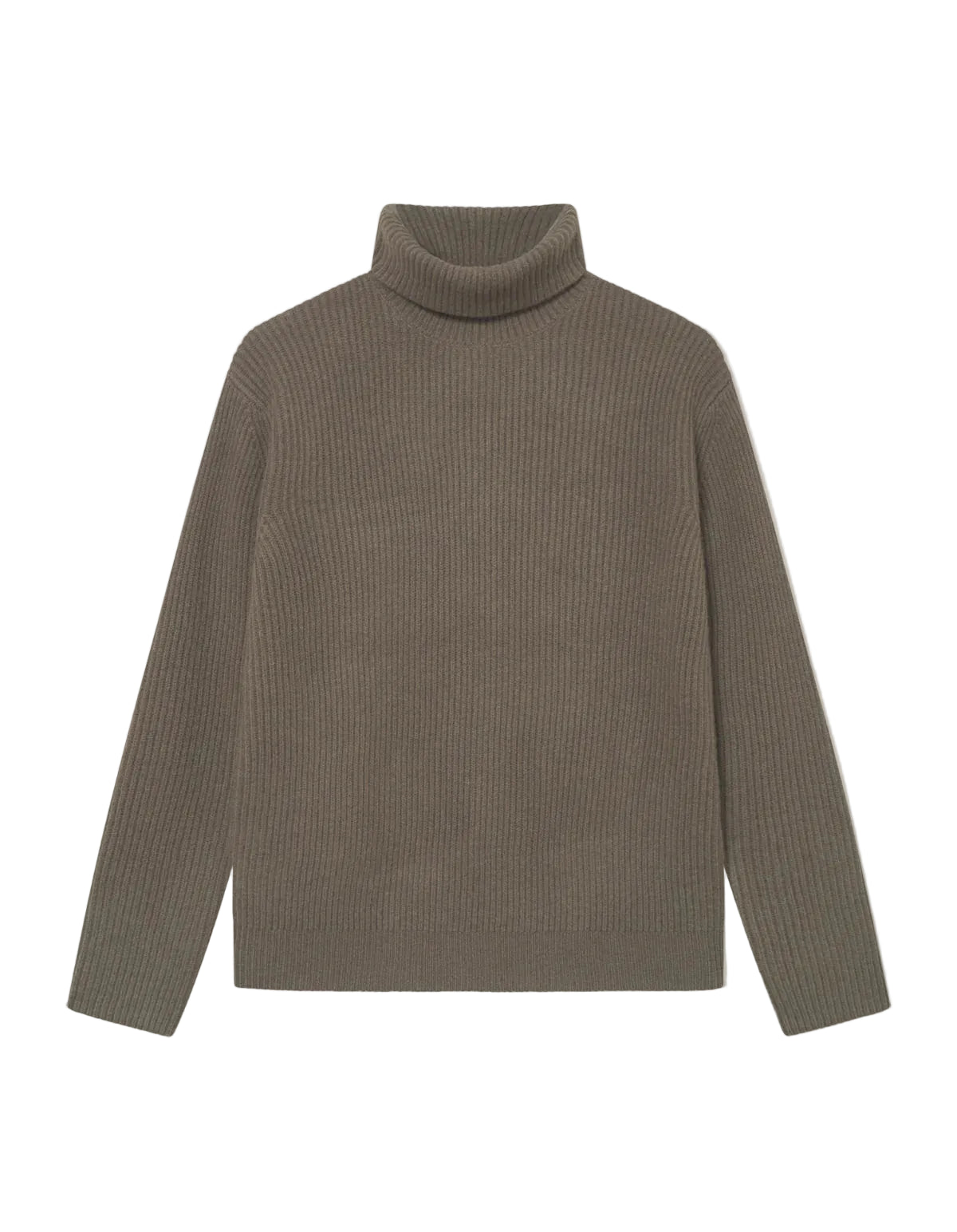 Eddie Wool Rib Rollneck Knit