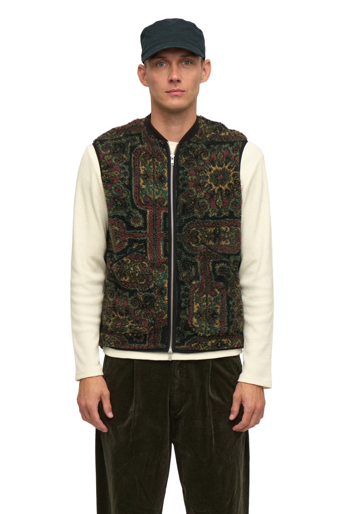 ROBIN JACQ TEDDY GILET, Forest night - Anerkjendt