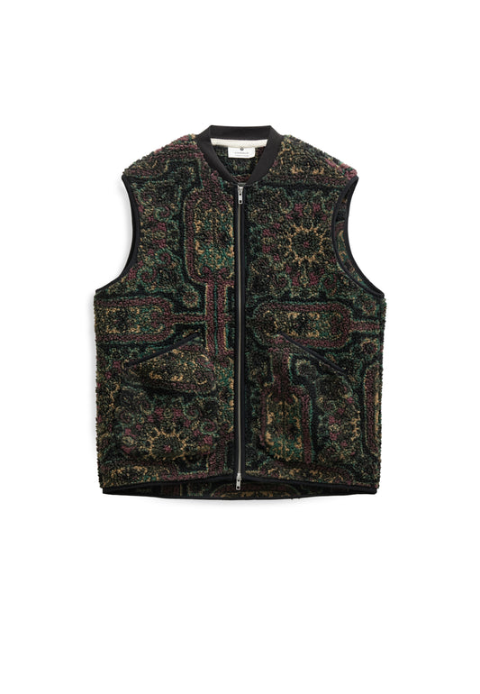 ROBIN JACQ TEDDY GILET, Forest night - Anerkjendt