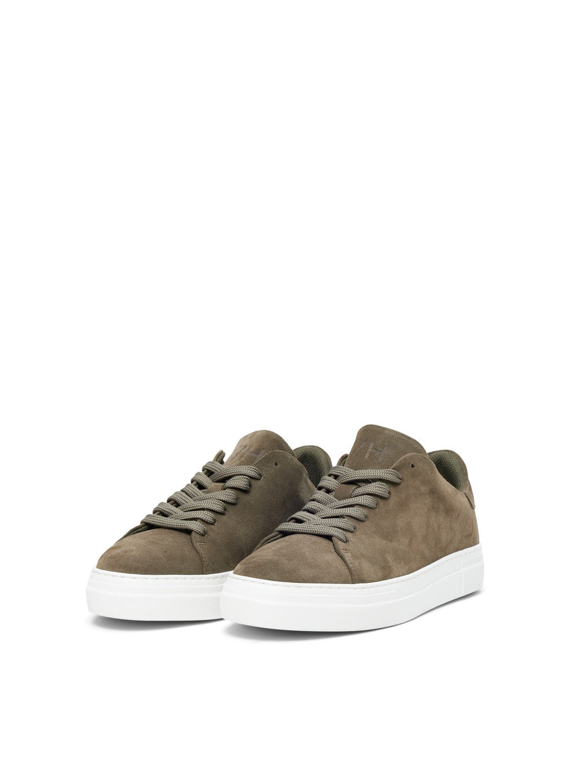 David Chunky Clean Suede Trainer