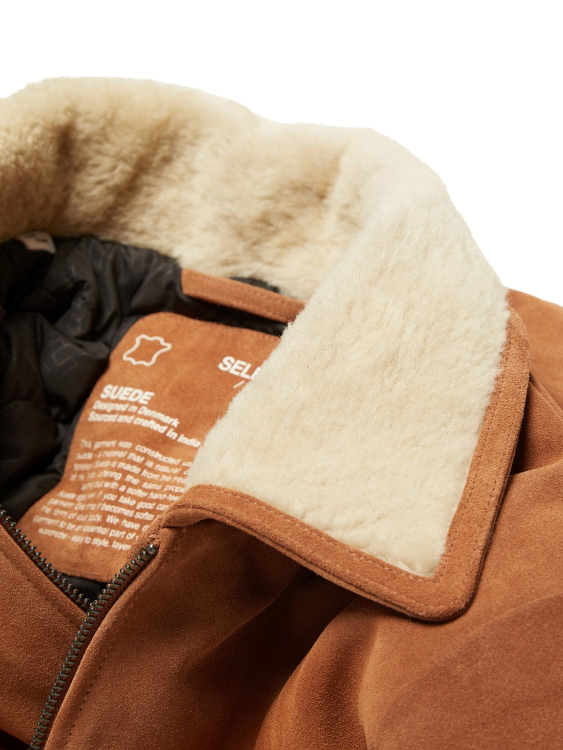 Hare Shearling Collar Blouson