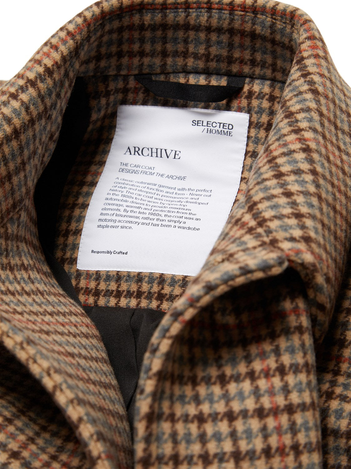 Archive Wool Car Coat