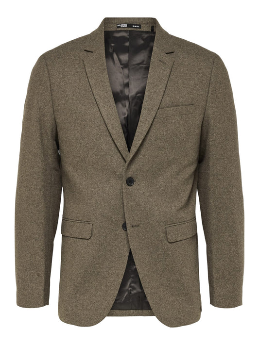 Slim Mark Wool Blazer