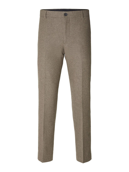 Slim Mark Wool Trousers