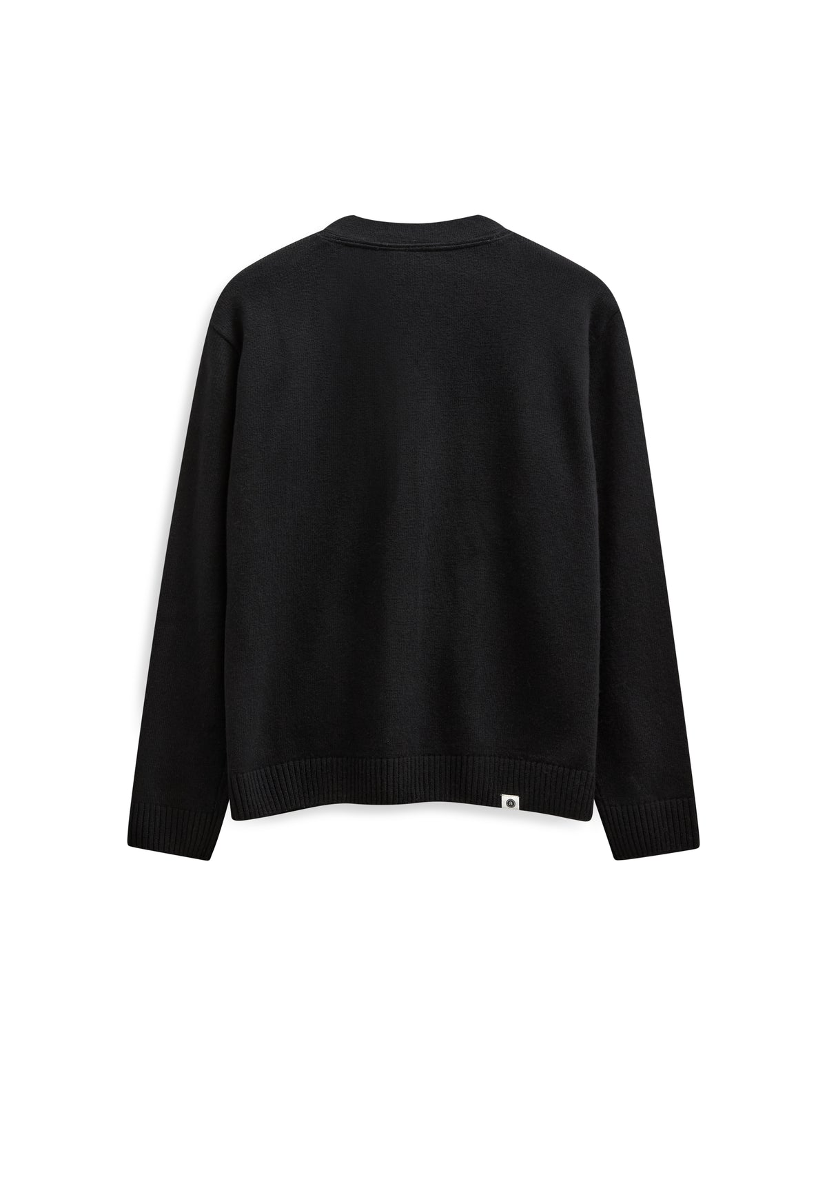 SINUS MERINO CARDIGAN, Caviar - Anerkjendt