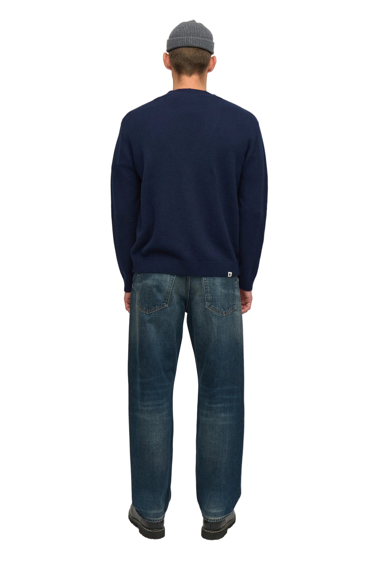 SINUS MERINO CARDIGAN, Sky Captain - Anerkjendt