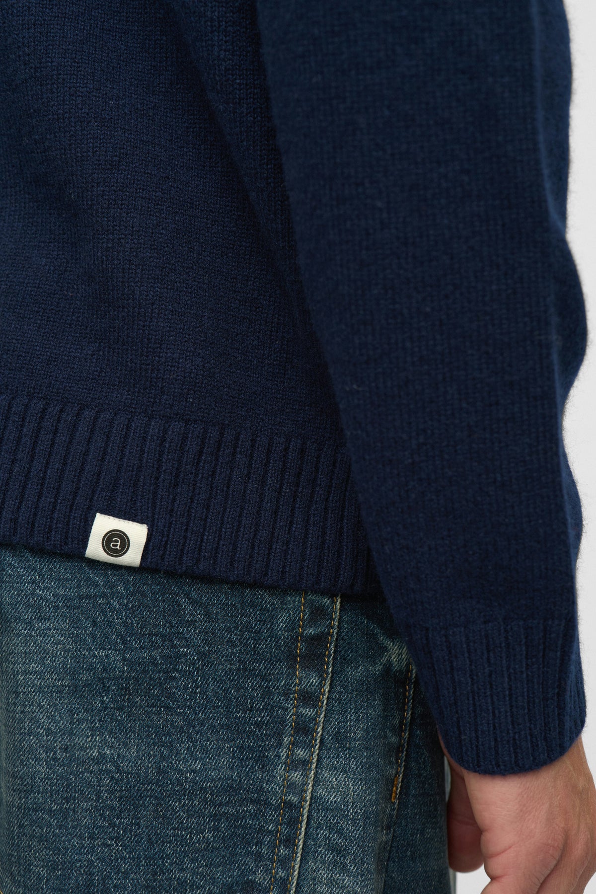 SINUS MERINO CARDIGAN, Sky Captain - Anerkjendt
