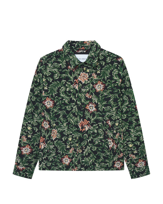 Jaiden Flower Jacquard Overshirt