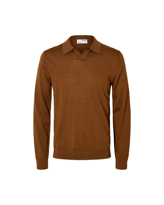 Tray LS Merino Open Polo