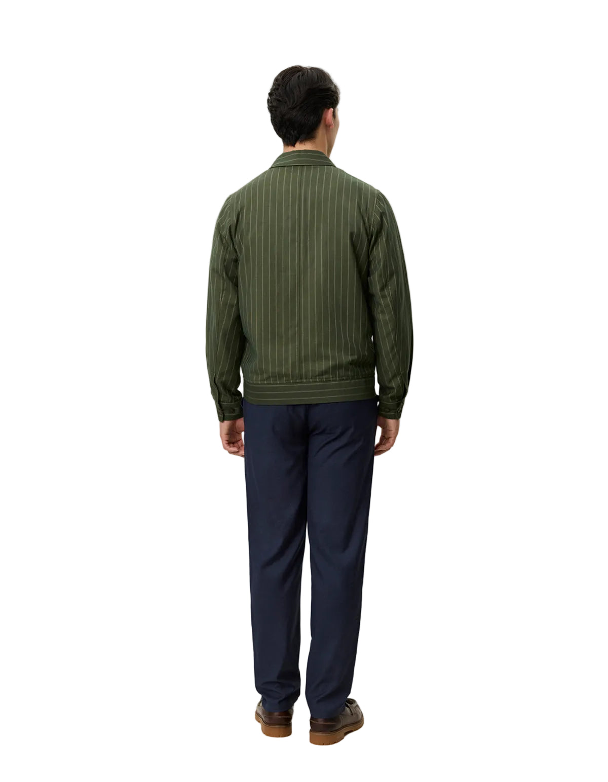 Como Pin Light Wool Coach Jacket