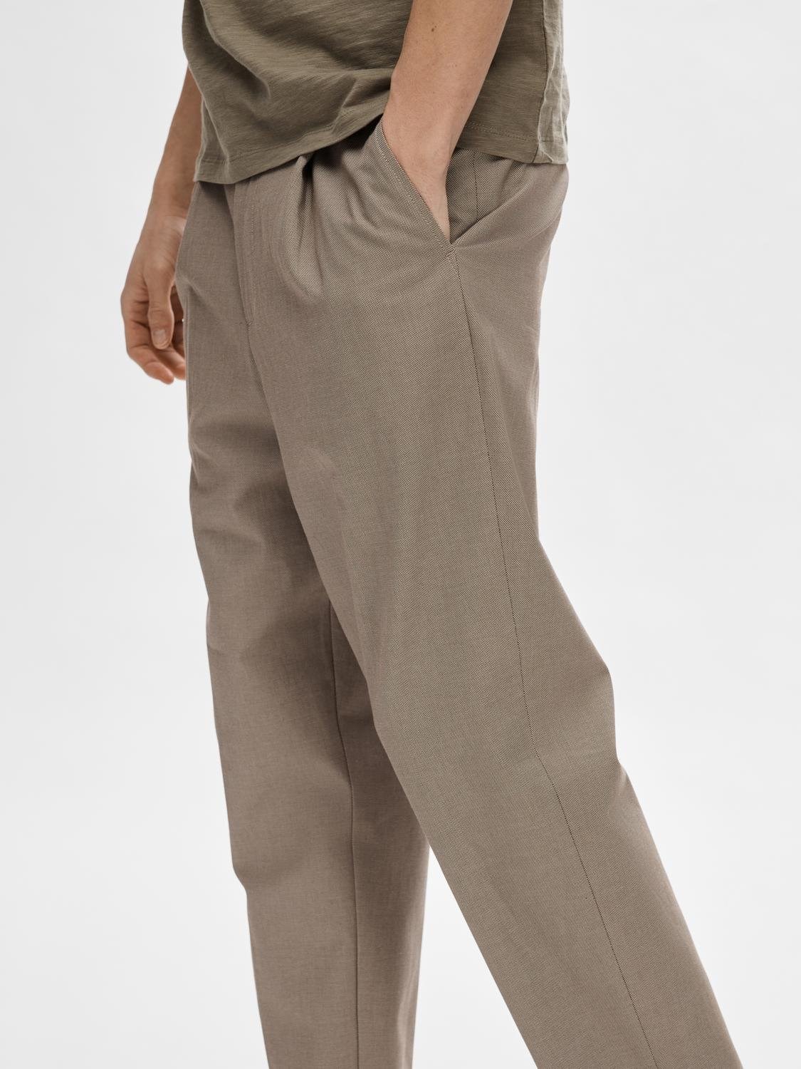 Relaxed Crop Torino Pleat Pant 180