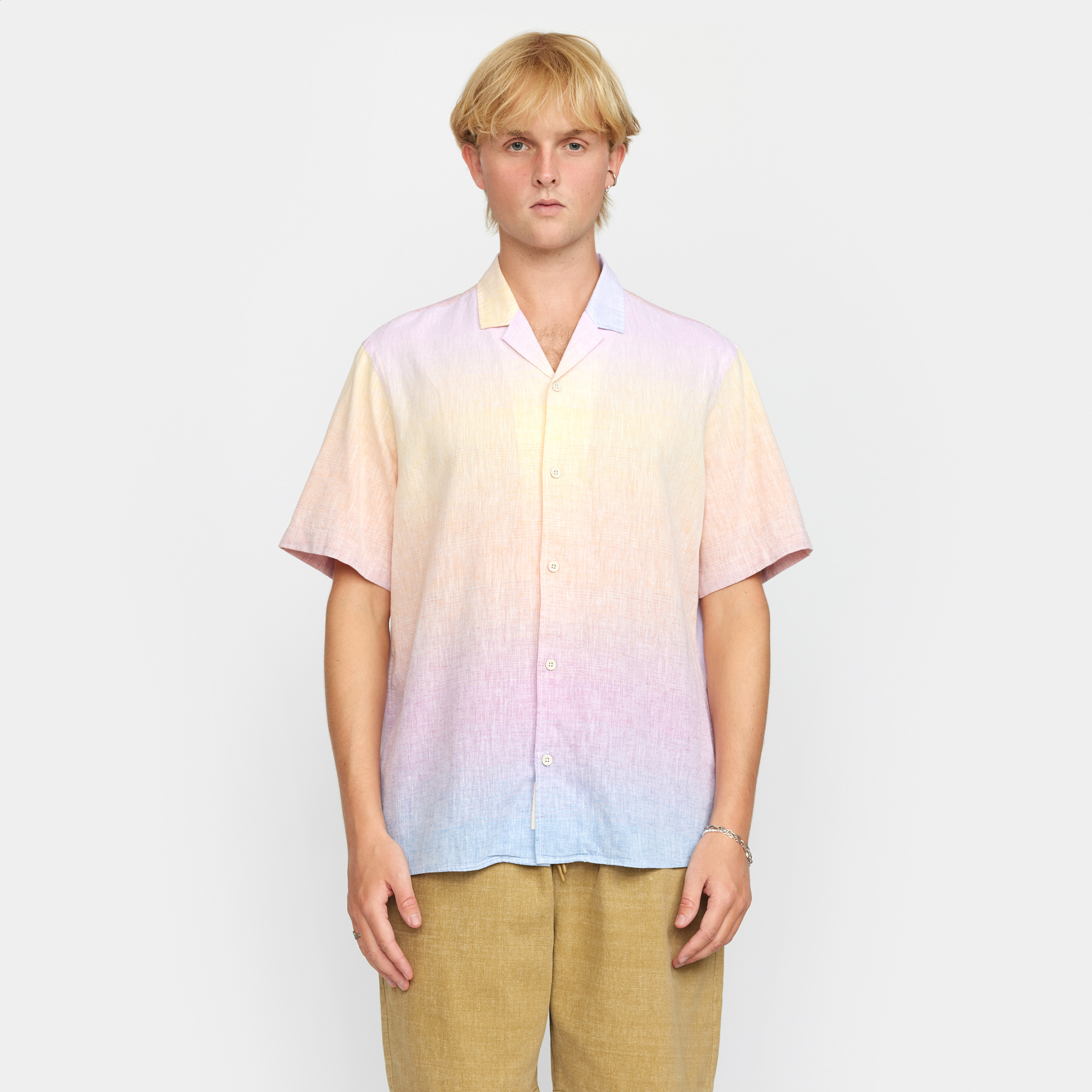 Short-Sleeved Cuban Shirt 3113
