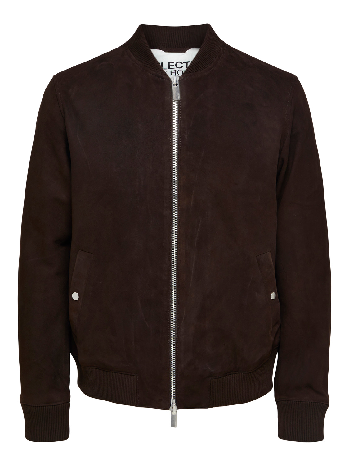 Archive Bomber Suede Jacket